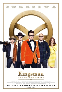 ดูหนัง Kingsman The Golden Circle (2017) คิงส์แมน รวมพลังโคตรพยัคฆ์ การกลับมาจากทีมสายลับตัวเต็งที่แอบซ่อนอยู่ด้านหลังของร้านตัดสูท Taron Egerton รับบทตัวเอกบู๊ระห่ำในฐานะสายลับกู้โลก