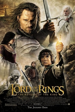 ดูหนัง The Lord of the Rings The Return of the King (2003) มหาสงครามชิงพิภพ พบเรื่องราวบทสรุปการเดินทางที่เต็มไปด้วยการเสียสละ การต่อสู้อันดุเดือด และการเดินทางครั้งสุดท้ายเพื่อทำลายแหวนต้องสาปของโฟรโดและแกนดาล์ฟ และจัดการกับกองทัพของเซารอน ดาร์กลอร์ดที่ชั่วร้าย